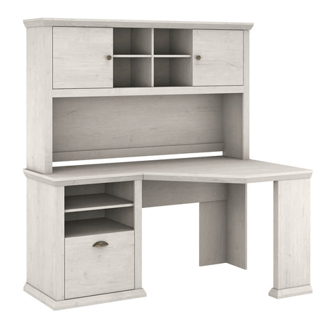 60W Corner Desk with Hutch