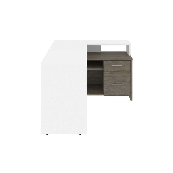 56W L-Shaped Desk