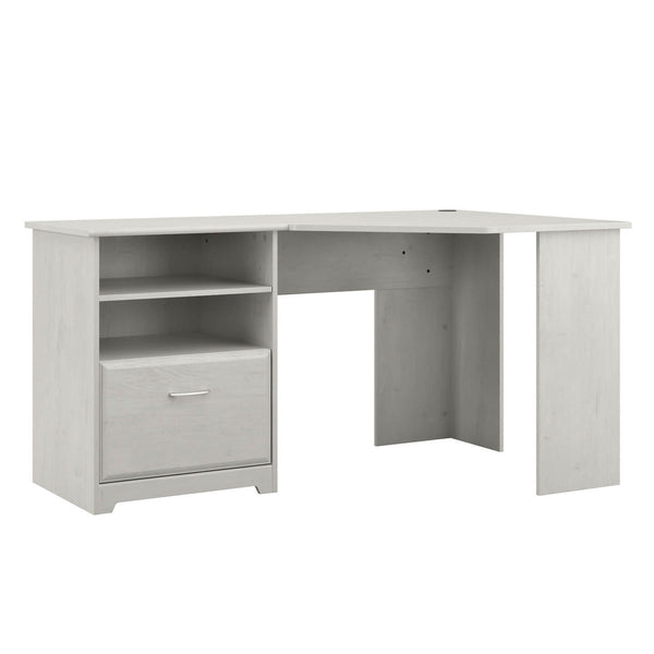 60W Corner Desk with Storage