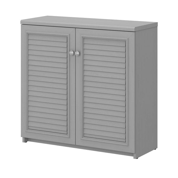 Small Storage Cabinet with Doors and Shelves