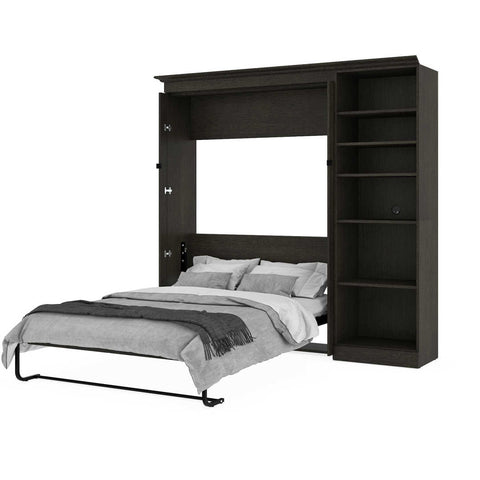 Full Murphy Bed with Shelves (89W)