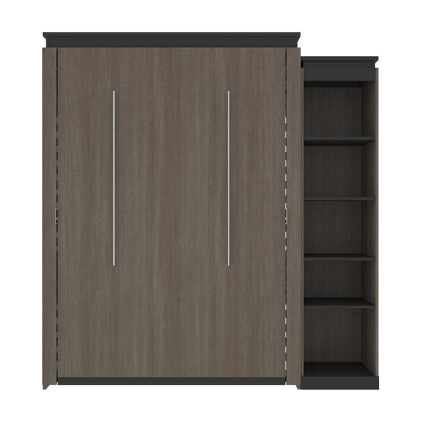 Queen Murphy Bed with Shelves (87W)