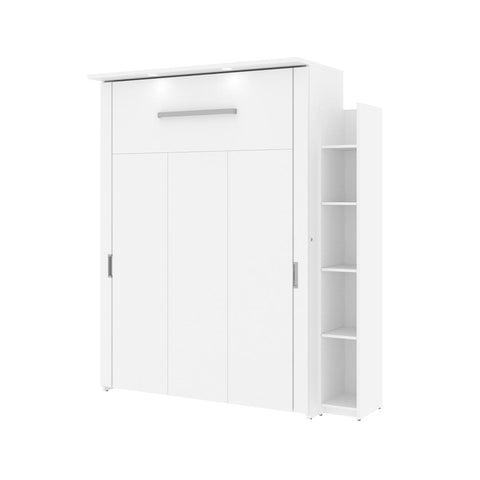 Full Murphy Bed with Shelving Unit (69W)