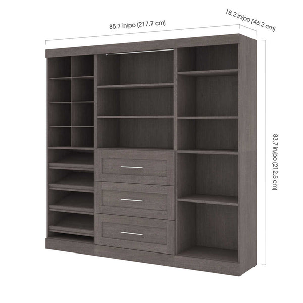 86W Closet Organizer System