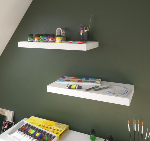 Set of 24W x 12D Floating Shelves