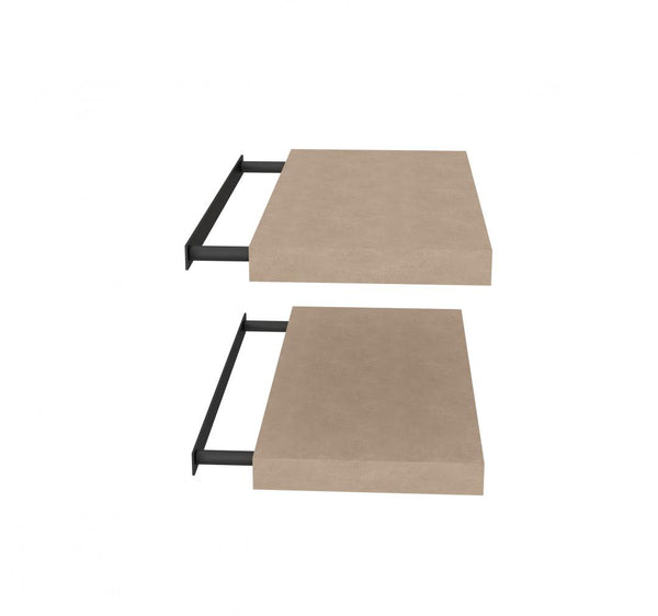 Set of 24W x 12D Floating Shelves