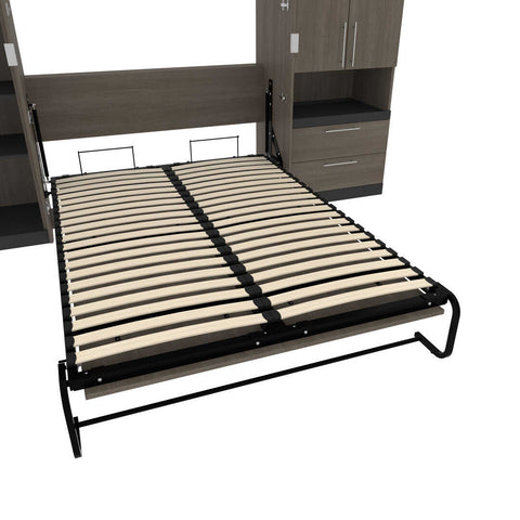 Full Murphy Bed with Multifunctional Storage (119W)