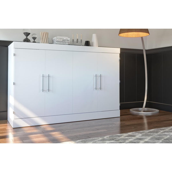 67W Queen Cabinet Bed with Mattress