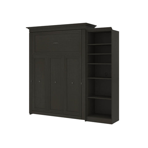 Queen Murphy Bed with Shelves (92W)