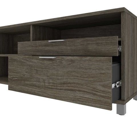 72W Credenza with 2 Drawers