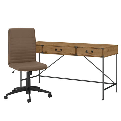 60W Writing Desk and Chair Set