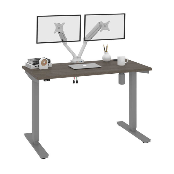 48W x 24D Standing Desk with Dual Monitor Arm