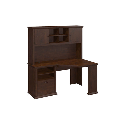 60W Corner Desk with Hutch