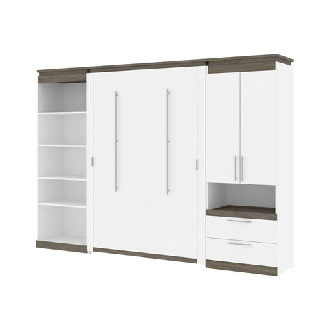 Full Murphy Bed with Multifunctional Storage (119W)