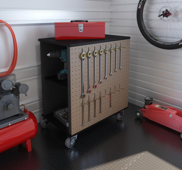 Mobile Garage Storage Cabinet