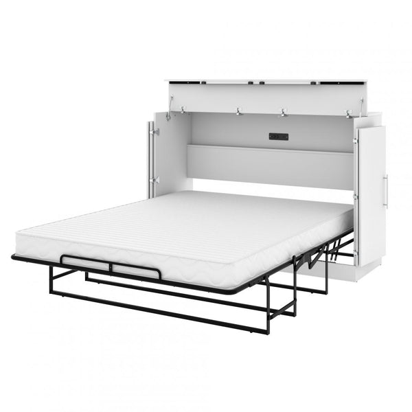 67W Queen Cabinet Bed with Mattress