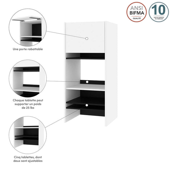 21W Hutch for Credenza