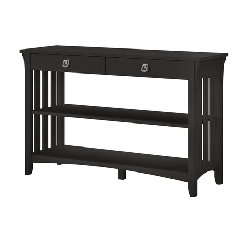 Console Table with Drawers and Shelves