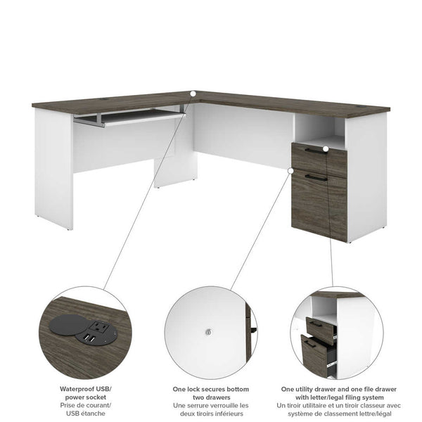 U or L-Shaped Desk