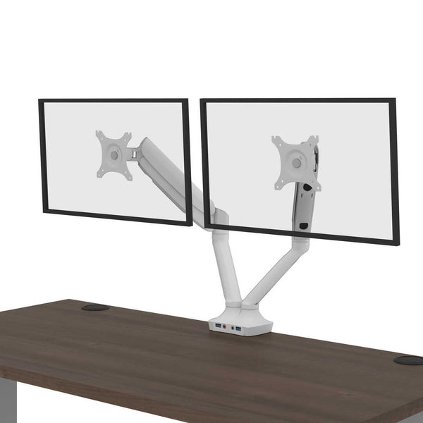 48W x 24D Standing Desk with Dual Monitor Arm