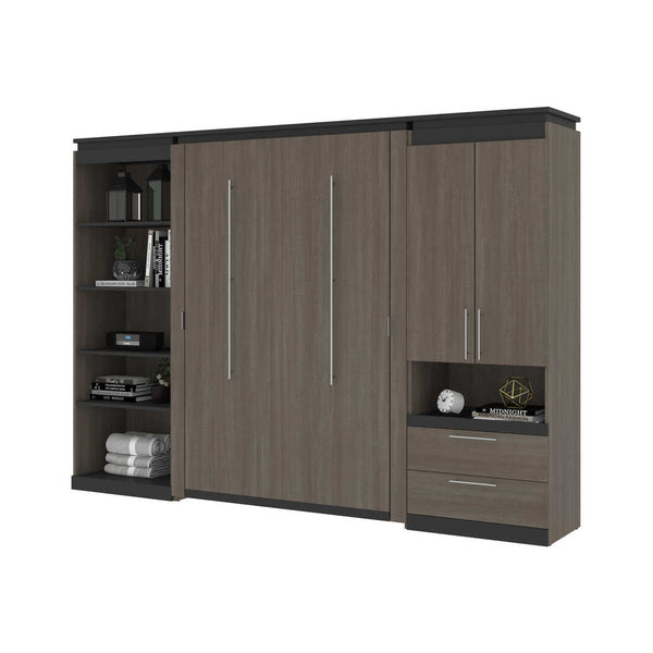 Full Murphy Bed with Multifunctional Storage (119W)