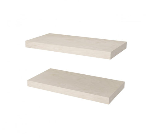 Set of 24W x 12D Floating Shelves