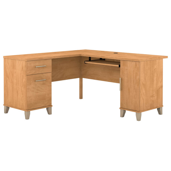 60W L Shaped Desk with Storage