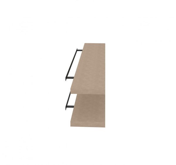 Set of 72W x 12D Floating Shelves