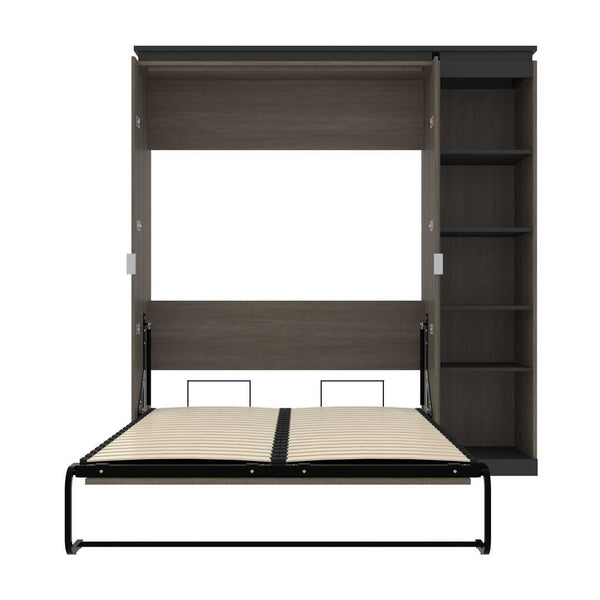 Full Murphy Bed with Shelves (81W)