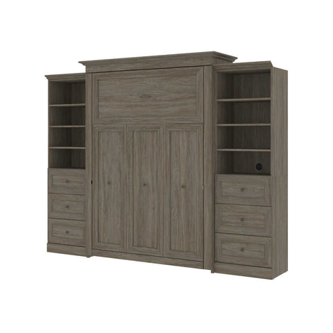 Queen Murphy Bed with Closet Storage (115W)