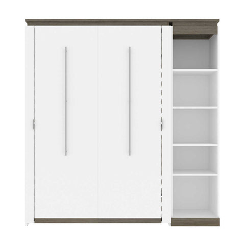 Full Murphy Bed with Shelves (81W)