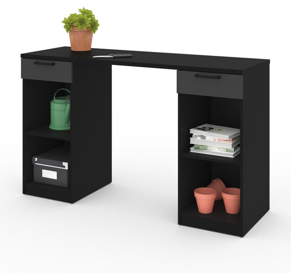 2-Drawer Workbench with Open Storage