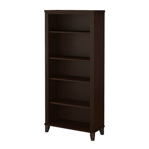 Tall 5 Shelf Bookcase