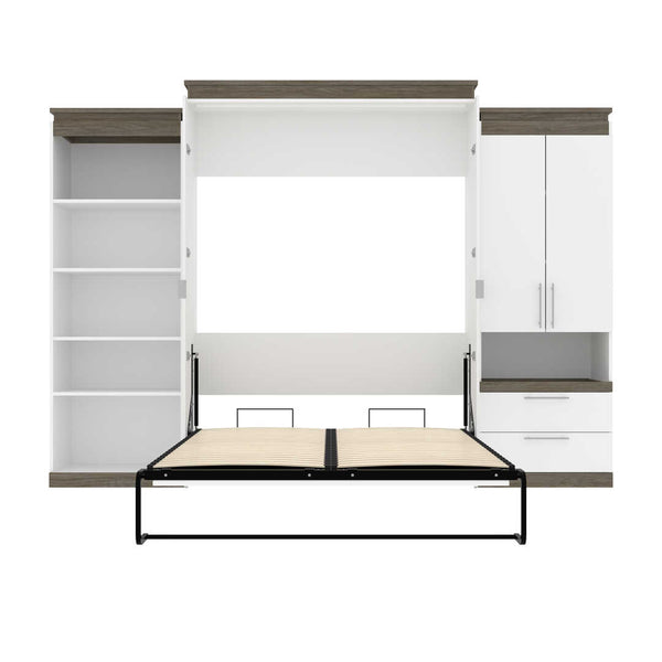 Queen Murphy Bed with Multifunctional Storage (125W)