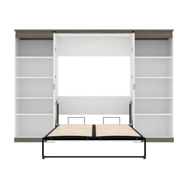 Full Murphy Bed with Shelves (120W)