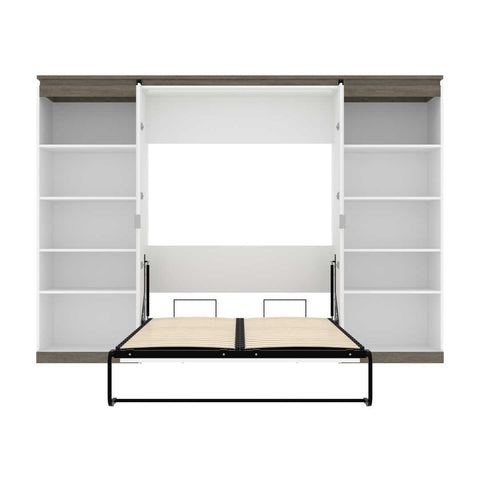 Full Murphy Bed with Shelves (120W)