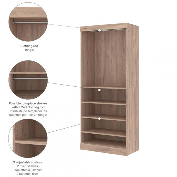 36W Closet Organizer