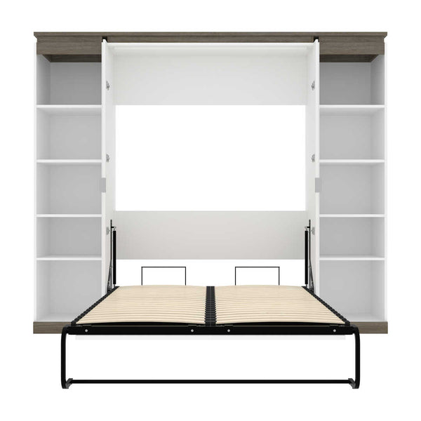 Full Murphy Bed with Shelves (100W)