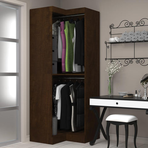 33W Corner Closet Organizer