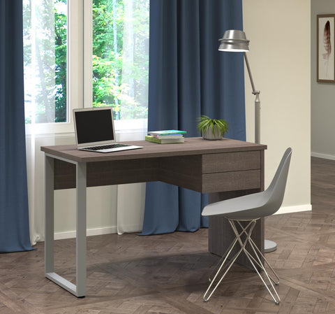 48W Small Table Desk with U-Shaped Metal Leg