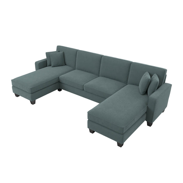 130W Sectional Couch with Double Chaise Lounge