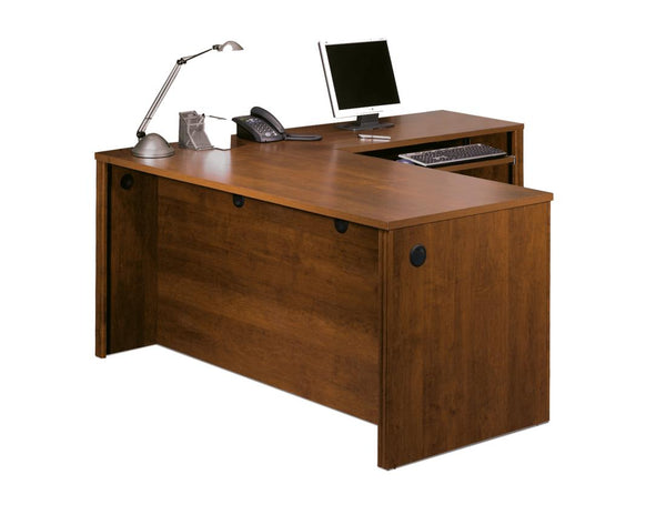 L-Shaped Desk with Pedestal