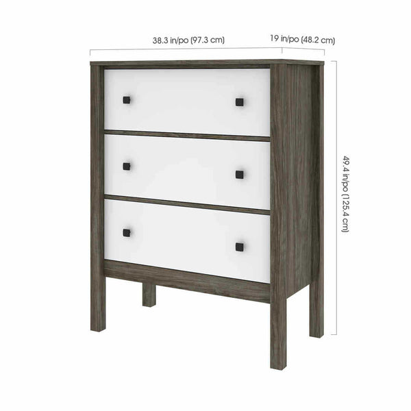 39W 3-Drawer Dresser