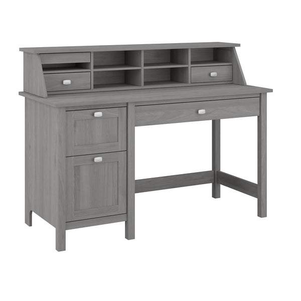 54W Computer Desk with Drawers and Desktop Organizer