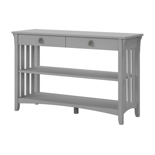 Console Table with Drawers and Shelves