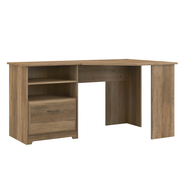 60W Corner Desk with Storage