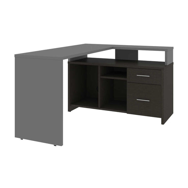 56W L-Shaped Desk