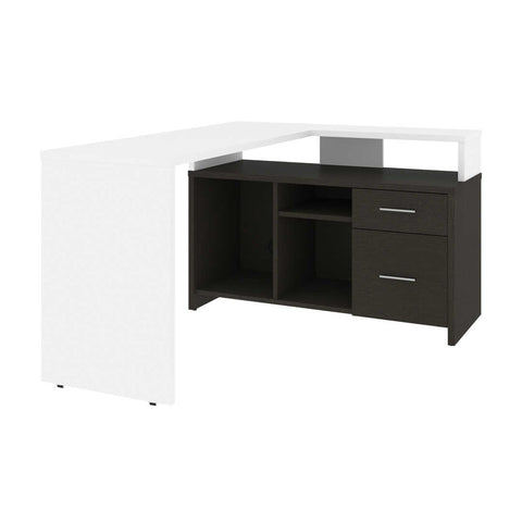 56W L-Shaped Desk