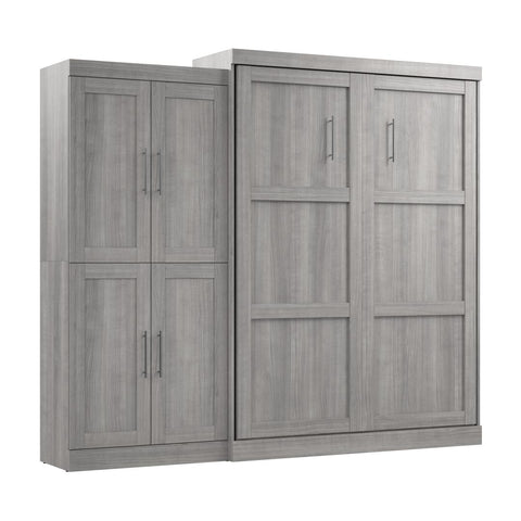 Queen Murphy Bed with Wardrobe (101W)