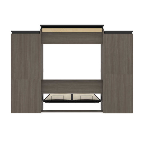 Queen Murphy Bed and Multifunctional Storage with Drawers (125W)